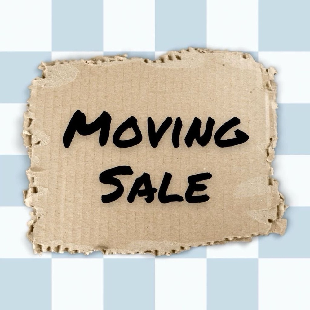 Moving Sale
